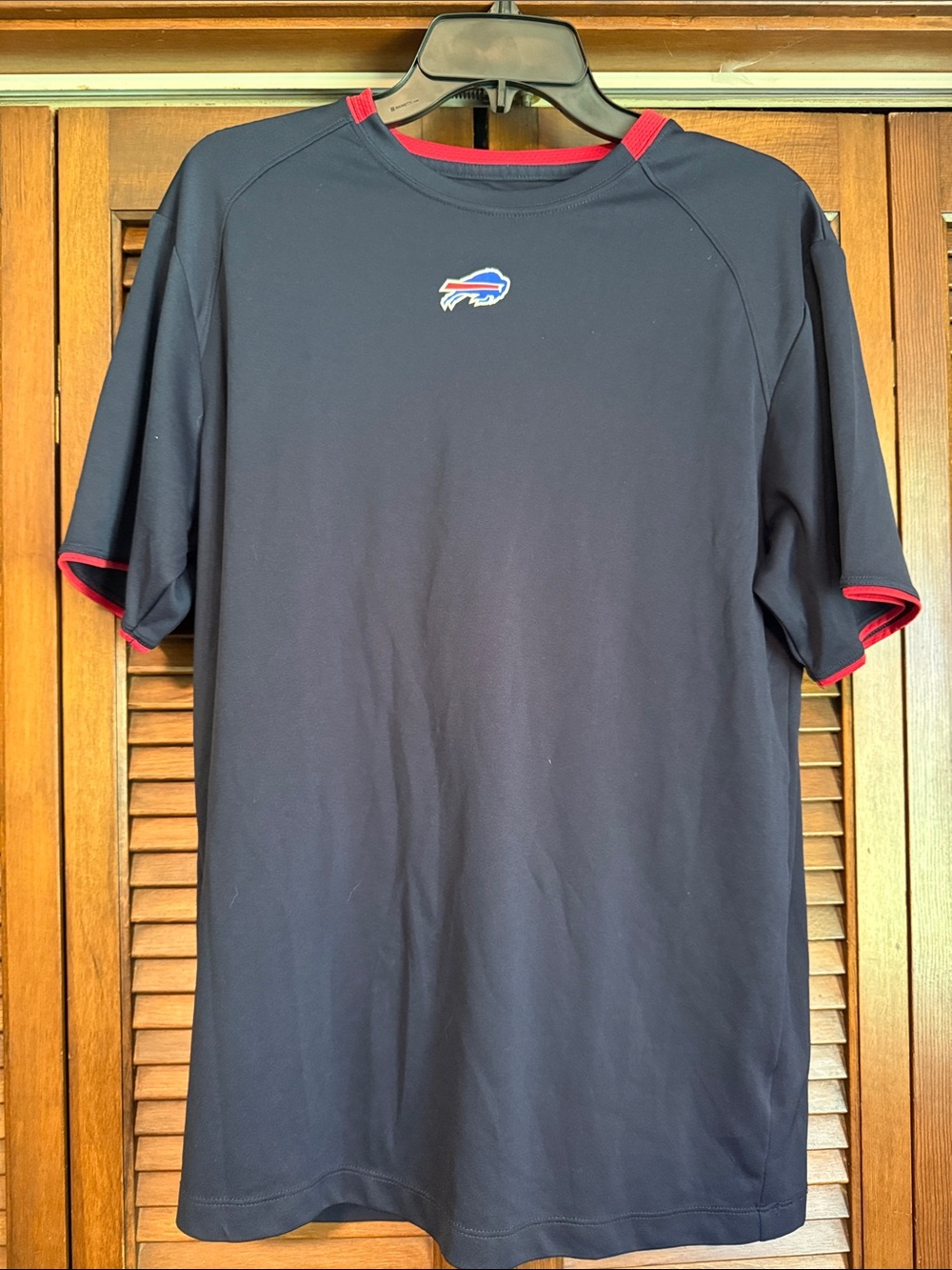 NFL Buffalo Bills Blue and Red Short Sleeve Tee